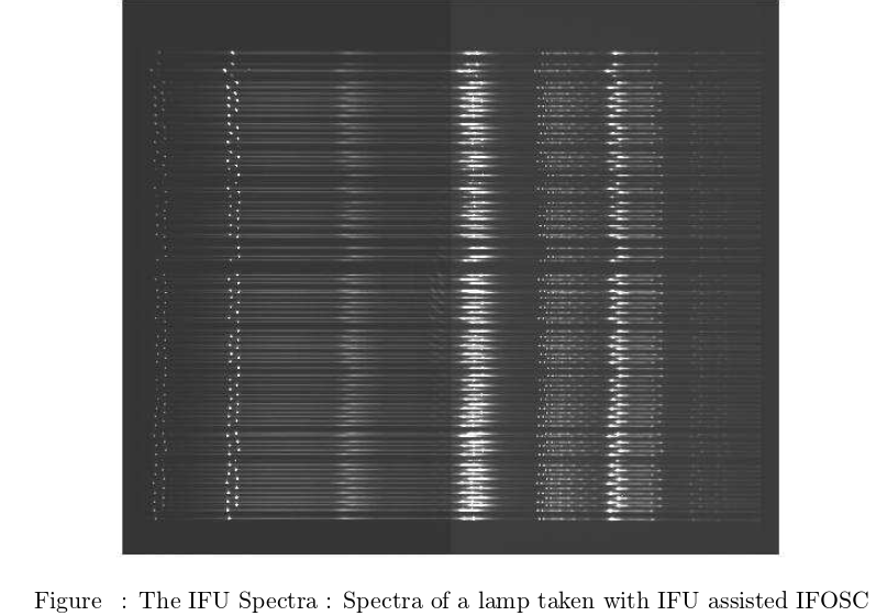 IFU lamp spectrum